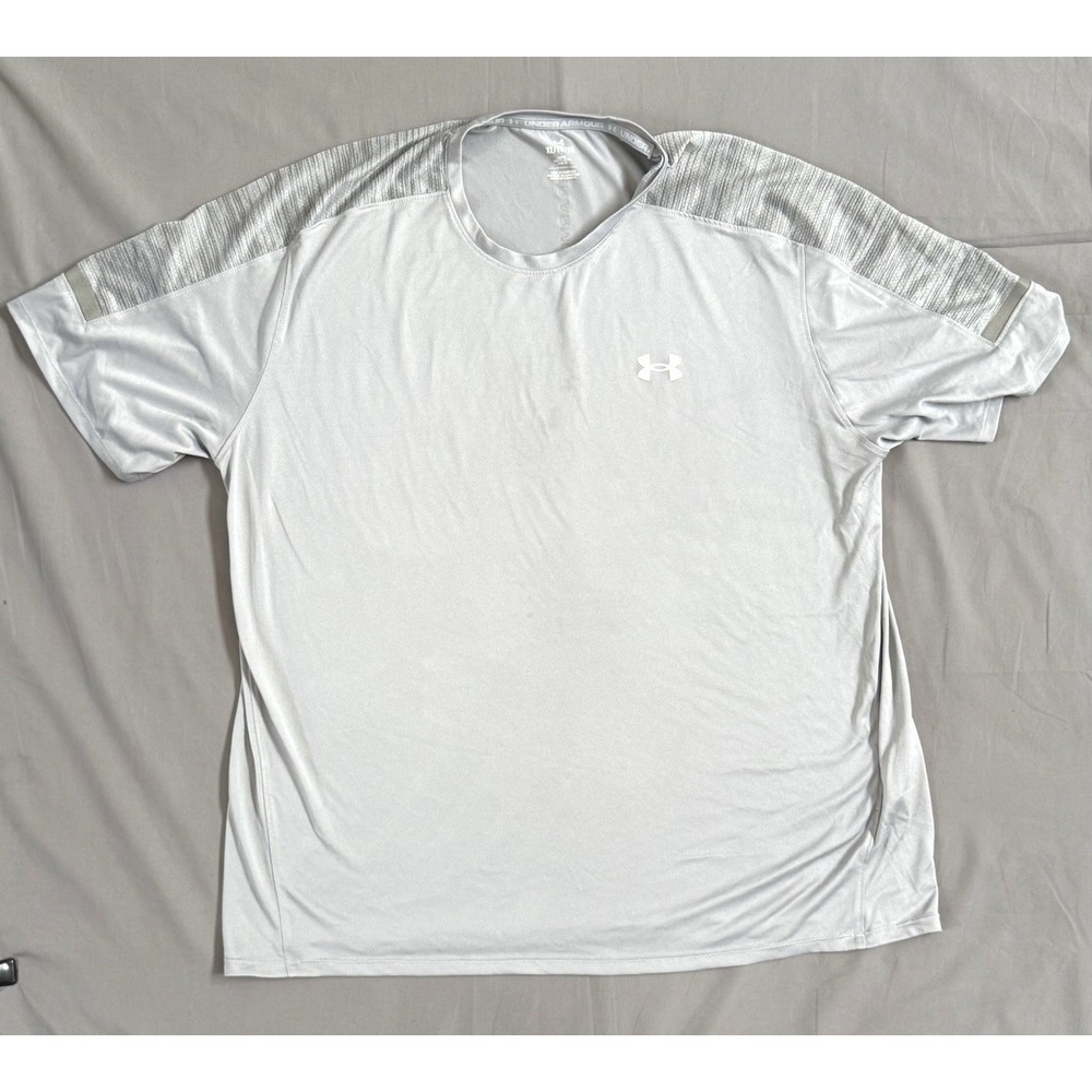 mens under armour Athletic‎ Grey Tshirt Size XL